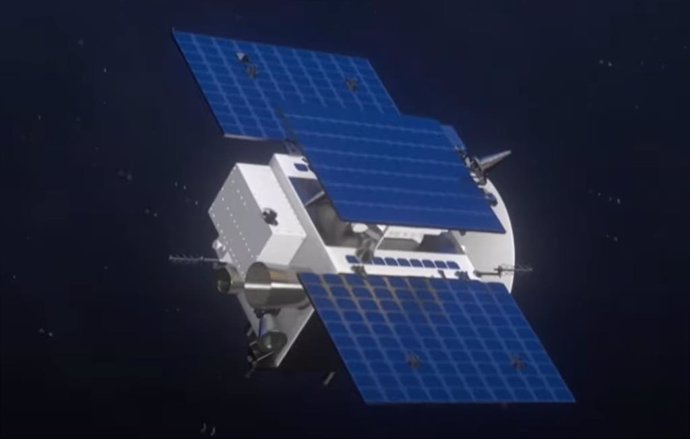 Ilustraciòn del satélite Tiandu 1