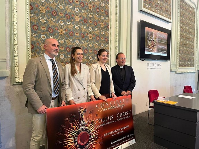 Presentación del concierto de Burgos Baroque Ensemble.