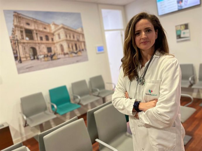 La alergóloga del Hospital Quirónsalud Infanta Luisa, María Ortega Camarero.
