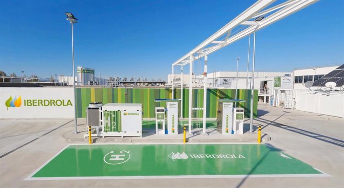 Hidrogenera de Iberdrola en la Zona Franca de Barcelona.