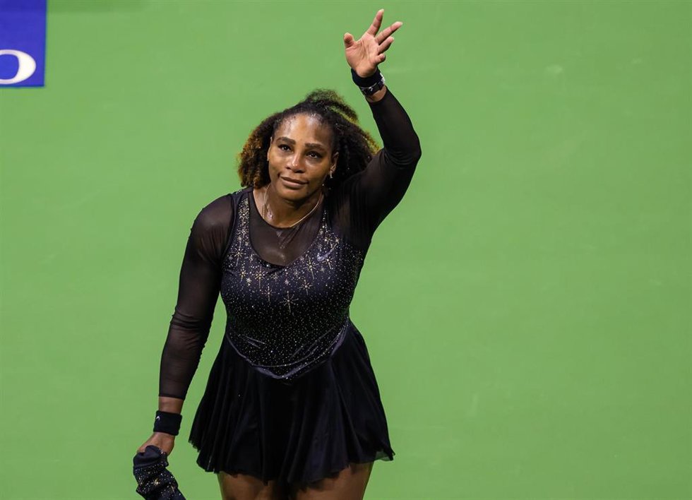 Archivo - La extenista estadounidense Serena Williams en su adiós a las pistas en el Abierto de Estados Unidos