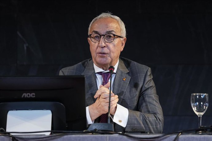 Alejandro Blanco durante la Asamble General Extraordinaria del COE