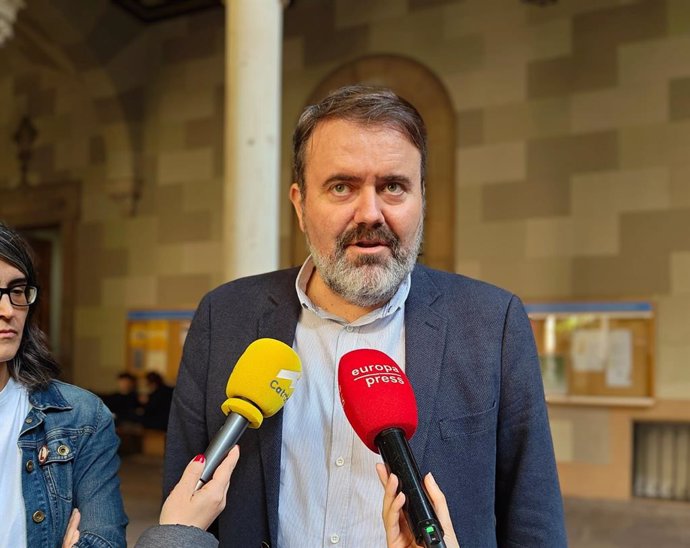 Archivo - El secretario de Estado de Juventud e Infancia, Rubén Pérez, tras su intervención en el Youth Memory.