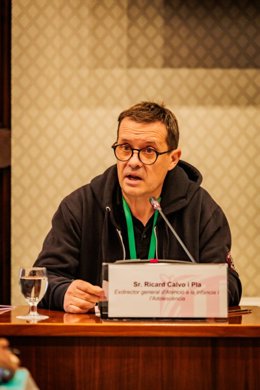 El exdirector de la Dgaia, Ricard Calvo, en la comparecencia de este miércoles.