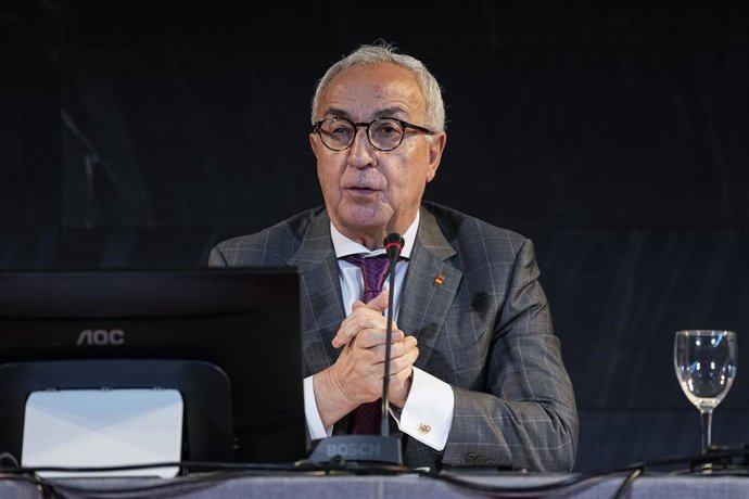 Alejandro Blanco, Presidente do Comitê Olímpico Espanhol COE, durante a Assembleia Geral Extraordinária do Comitê Olímpico Espanhol para a eleição de Alejandro Blanco como Presidente do COE para o período 2025-2029, realizada na sede do COE
