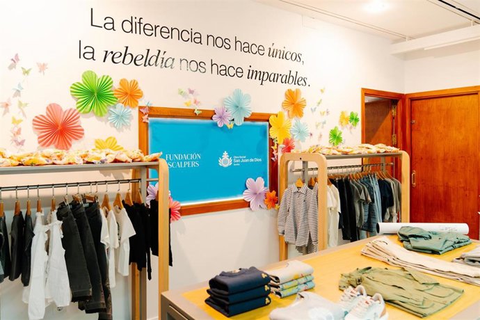 Armario Solidario en el Centro de Atención Infantil Temprana del Hospital San Juan de Dios.