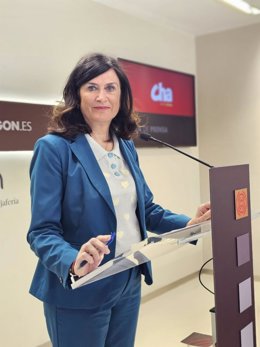 La diputada de CHA en las Cortes de Aragón Isabel Lasobras.