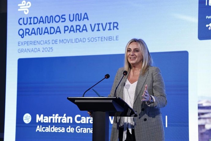 La alcaldesa de Granada, Marifrán Carazo