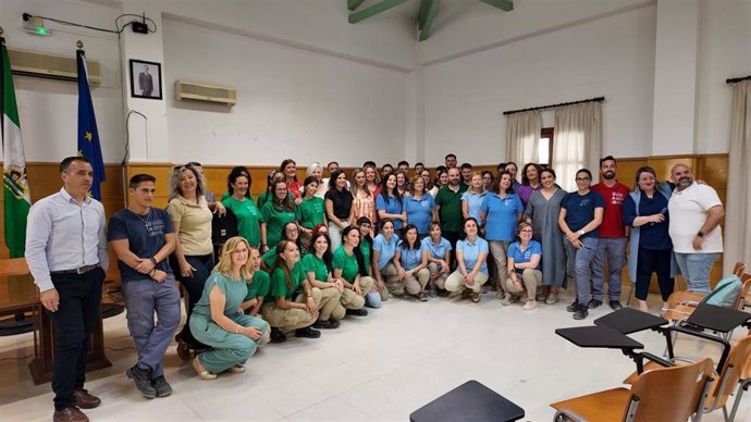 Empleo clausura en Baena tres iniciativas de cualificación y experiencia laboral para 45 desempleados.