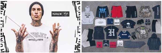 HURLEY UNVEILS FIRST-EVER GLOBAL BRAND AMBASSADOR CAMPAIGN FEATURING TRAVIS BARKER