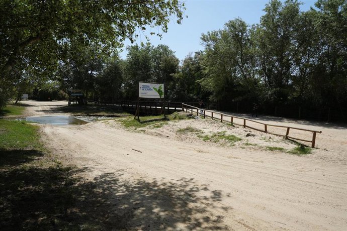 Visita de la consejera de Sostenibilidad y Medio Ambiente de la Junta de Andalucía, Catalina García, a las actuaciones ejecutadas en vías pecuarias y caminos forestales de la provincia de Huelva, dentro del Plan Romero 2025.