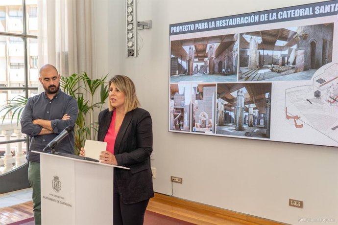 La Catedral de Cartagena se protegerá con una cubierta de madera de aspecto flotante