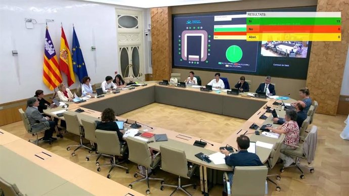 Reunión de la Comisión de Salud del Parlament de este miércoles.