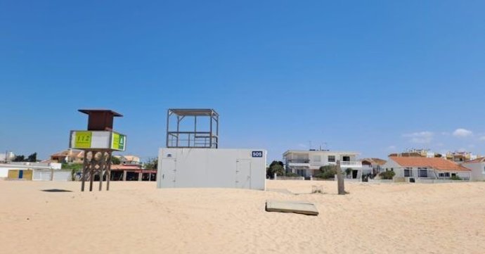 Playa de Punta Umbría (Huelva).