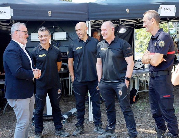 Simulacre dels bombers de València