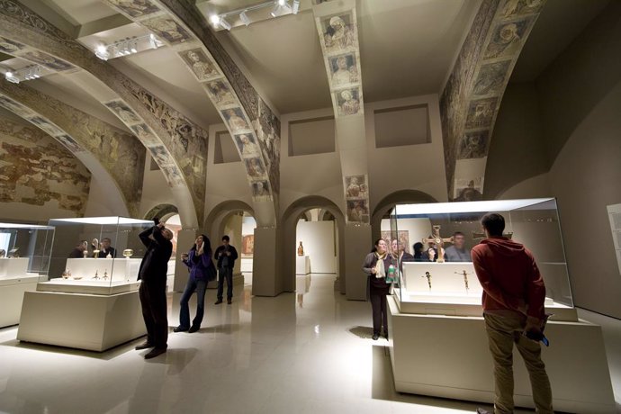 Archivo - Obres murals de la sala capitular del monestir de Sixena