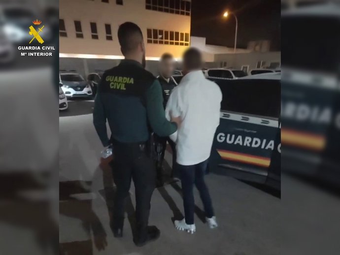 Imatge de la detenció a Torrevella
