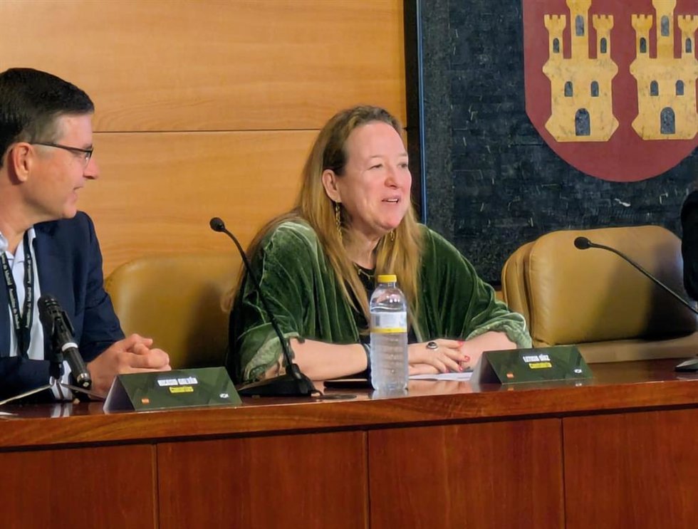 La portavoz de Vox en el Parlamento de Cantabria, Leticia Díaz
