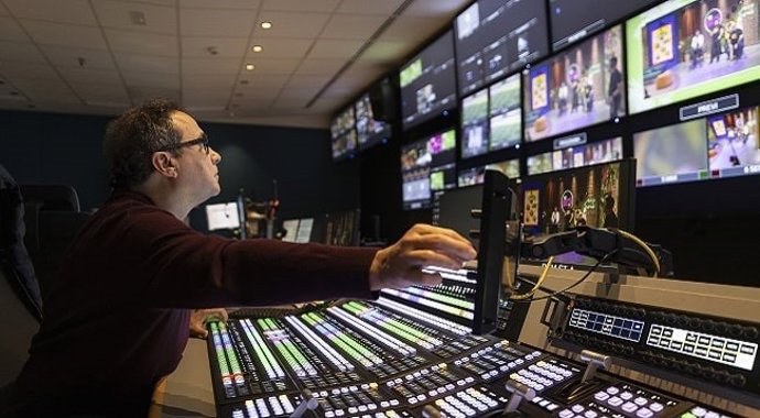 Sala de control en una foto de archivo de 3Cat.