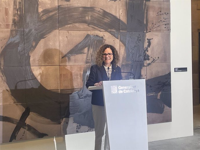 La consellera de Cultura de la Generalitat, Sònia Hernández
