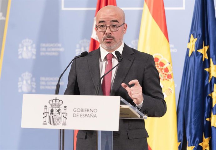 Archivo - El delegado del Gobierno en Madrid, Francisco Martín