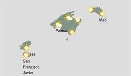 El tiempo hoy, jueves 29 de mayo, en Baleares.