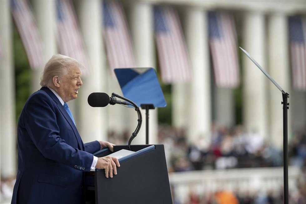 El presidente de Estados Unidos, Donald Trump 