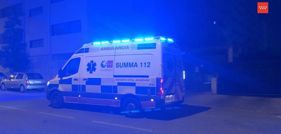 Ambulancia del 112 Comunidad de Madrid