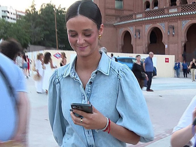 Victoria Federica abandona Las Ventas tras asistir a la tradicional Corrida de la Prensa