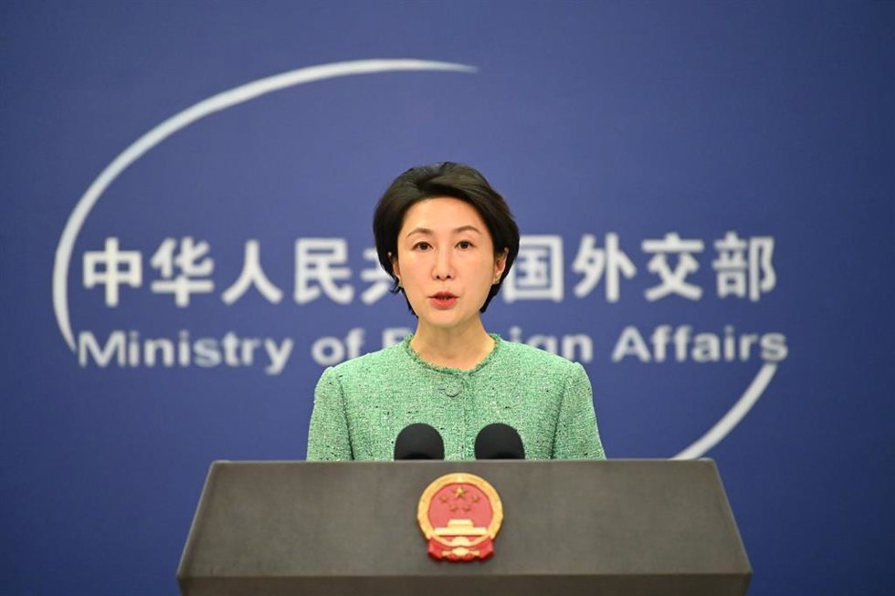 Archivo - La portavoz del Ministerio de Exteriores de China, Mao Ning.