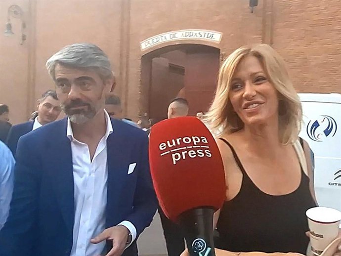 Susanna Griso y su pareja, Luis Enríquez Nistal, han reaparecido en Las Ventas