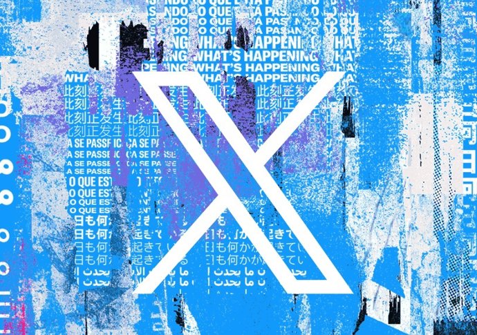 Archivo - Arquivo - Logotipo da rede social X (antigo Twitter)