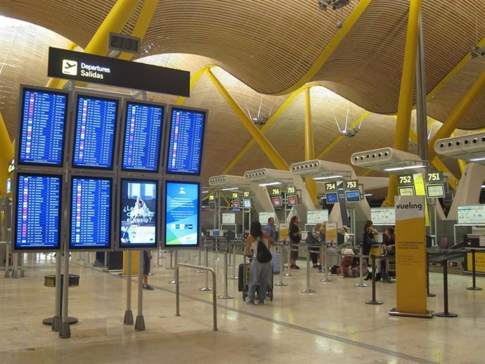 Archivo - Aeropuerto Adolfo Suárez Madrid-Barajas