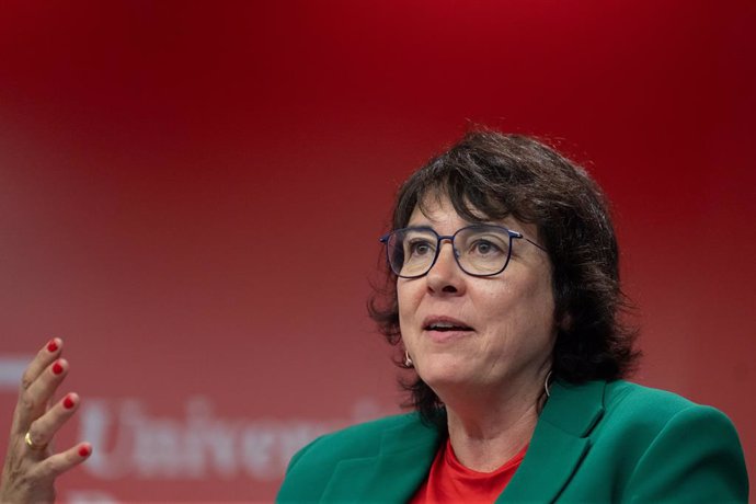Archivo - L'eurodiputada d'ERC Diana Riba