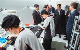 Visita del president de la Generalitat, Salvador Illa, a Kobe