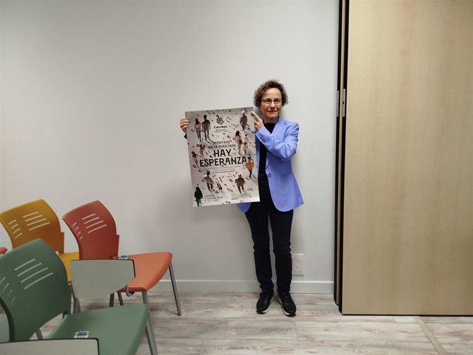 La directora de Cáritas Diocesana de Pamplona-Tudela, Maite Quintana