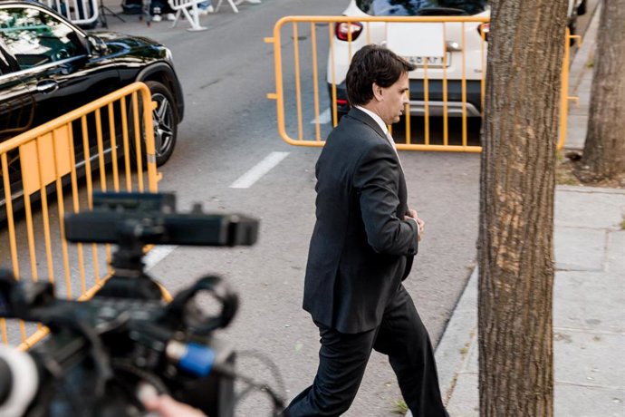 El novio de la presidenta de la Comunidad de Madrid, Alberto González Amador, comparece ante el Tribunal Supremo (TS)
