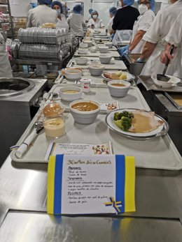 Preparación de menús especiales por el Día de Canarias