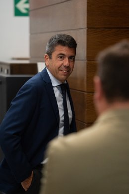 El president de la Generalitat Valenciana, Carlos Mazón. 