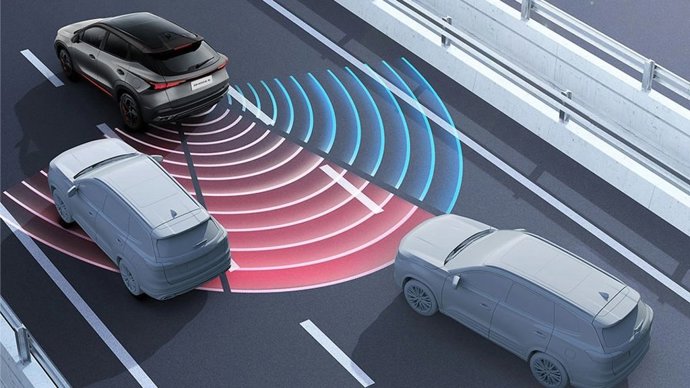 El grupo Chery presenta en China su nuevo sistema de seguridad 'Guardian Intelligent'.