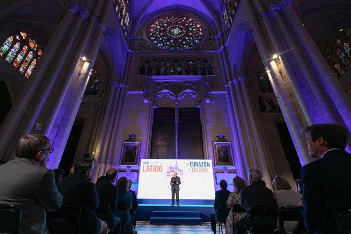Presentación de la campaña de la Catedral de Toledo 'Ven y siente el latido de la Catedral de Toledo'