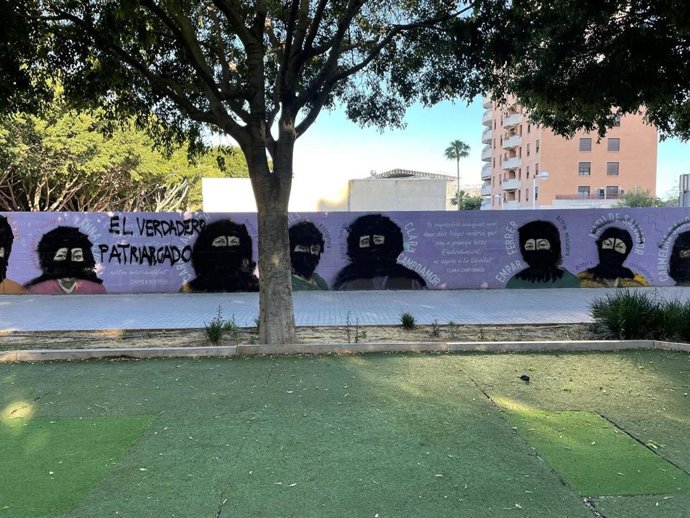 Ataquen un mural dedicat a dones rellevants de la història a Mislata