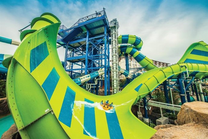 Atracción de Water World.