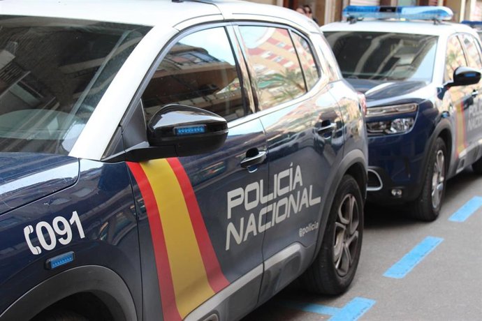 Archivo - Un coche de la Policía Nacional.