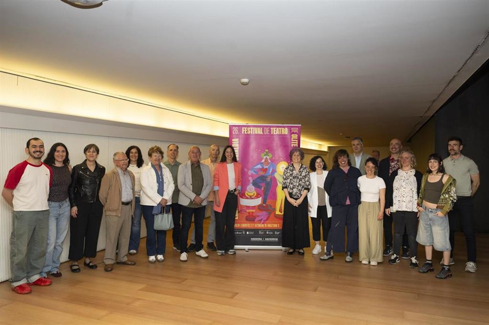Presentación de la 26 Festival de Teatro de Olite