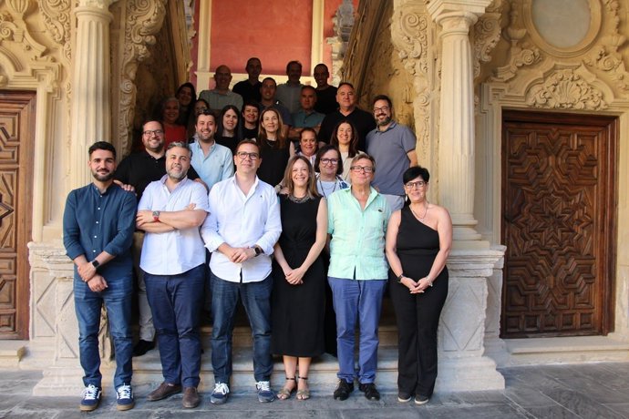 Participantes en las Jornadas de Tecnología Educativa de la UNIA