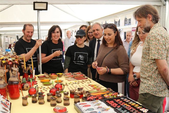Muestra de Cerámica de la Feria Chica de Palencia.
