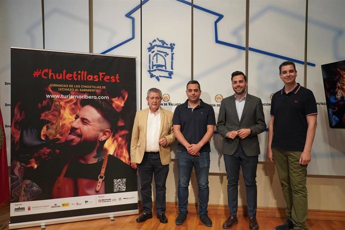 Presentación de la primera edición del ChuletillasFest en la Diputación de Valladolid