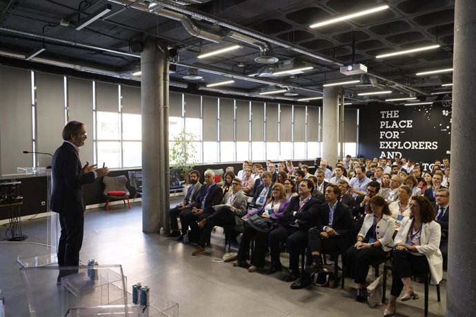 El director general de Eurecat, Xavier López, presenta la nueva sede en Madrid