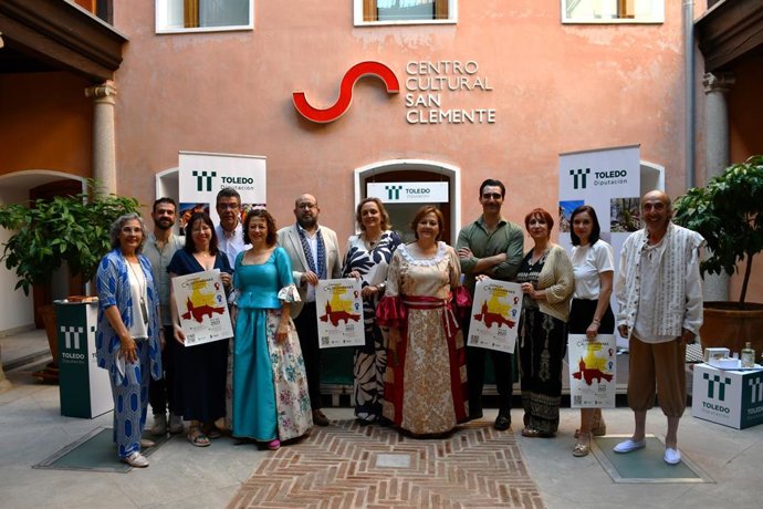Presentación de las Jornadas Calderonianas que tendrán lugar en Yepes, en el Centro Cultural San Clemente de Toledo.